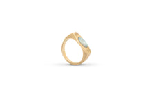 Load image into Gallery viewer, Signet with Stone (14K Gold)
